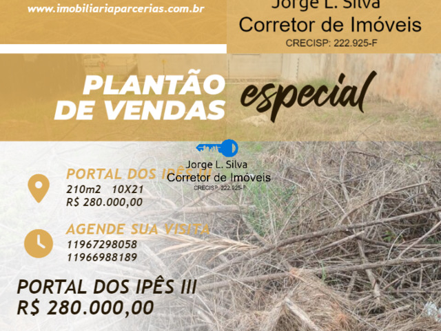 #376 - Terreno para Venda em Cajamar - SP - 1